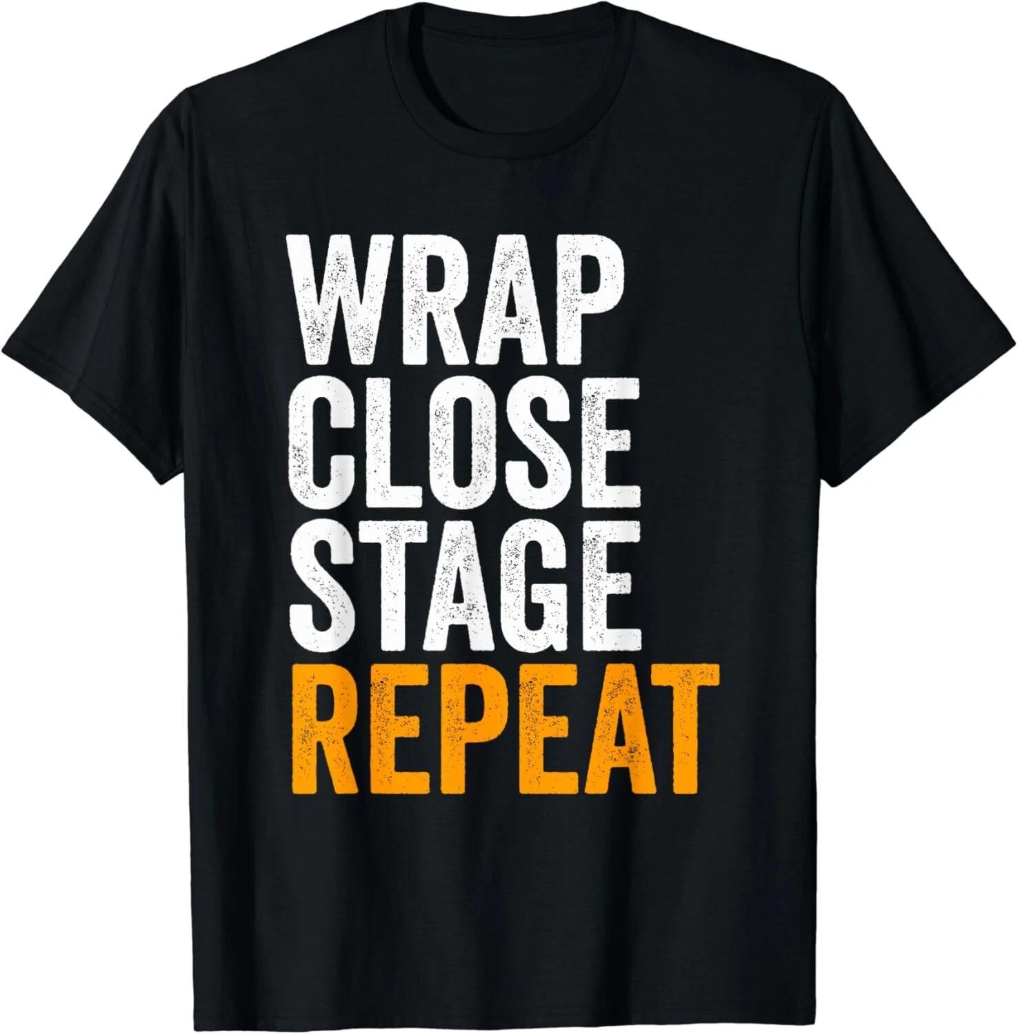 

Wrap Close Stage Repeat Wrap Down Sort Swagazon Associates Gift Unisex T-Shirt 3XL