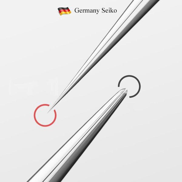 3Stk. Deutscher Ultrafein Nein. 5 Cell Pickel Blackhead Clip Pinzette Beauty Salon Special Scraping &; Schließendes Artefakt-Akne-Nadelwerkzeug