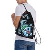 Custom S-Squirtles Drawstring Bags Women Men Lightweight Manga Sports Gym Storage Backpack