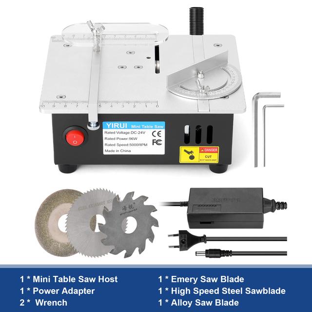 

Мини многофункциональная настольная пила электрические настольные пилы небольшой бытовой инструмент для резки своими руками деревообрабатывающий верстак токарный станок &EU