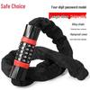Combination Chain Lock for Glass Doors, Bikes & Motorcycles