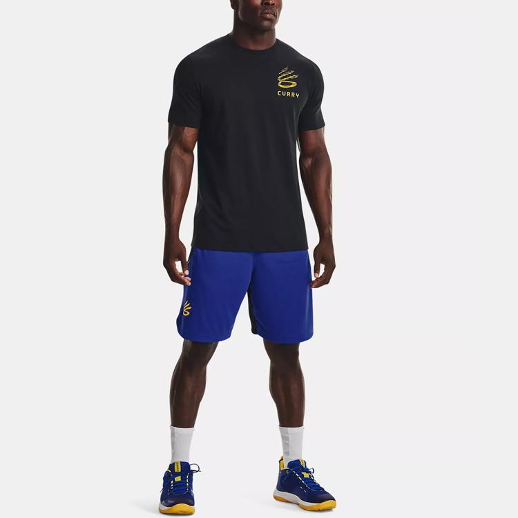 Under Armour Elastic Waist Sports Shorts Men shorts Royal-Blue 1362002-400