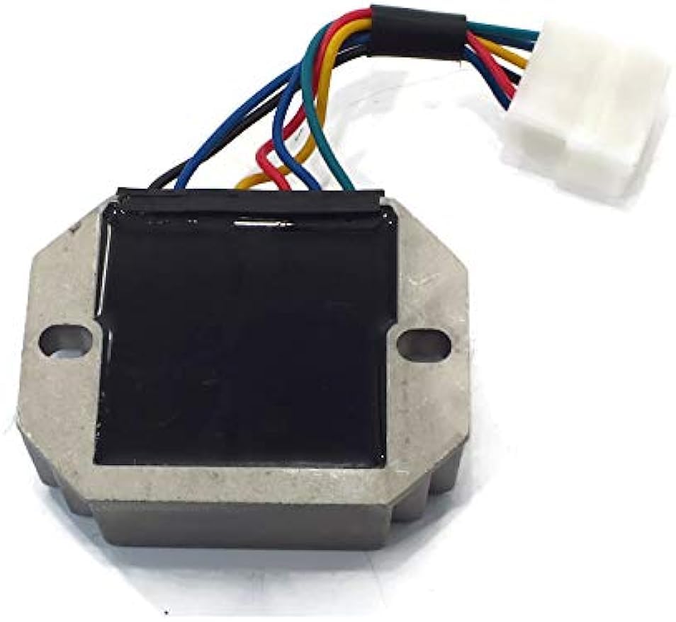 Hobbyant 12V Voltage Regulator Rectifier for Kubota Grasshopper RS5101 RS5155 Decorative Parts Accessories 6-Pin &