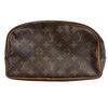 LOUIS VUITTON M47527 Monogram leather Truest wallet 25 Cosmetics Pouch Brown leather Used