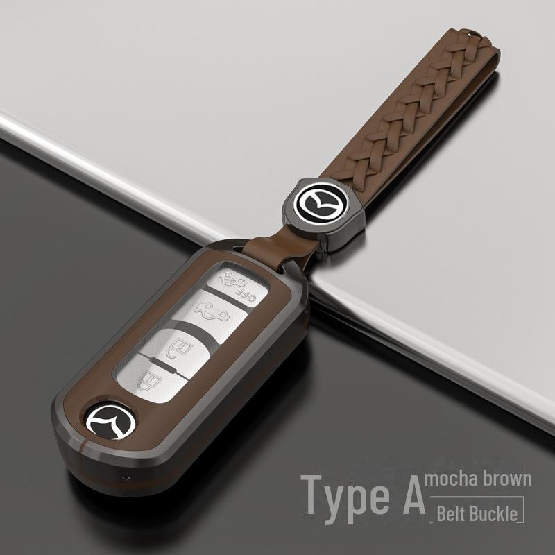 Mazda CX-5 CX-4 Atez 3 Metal Key Cover & Ring