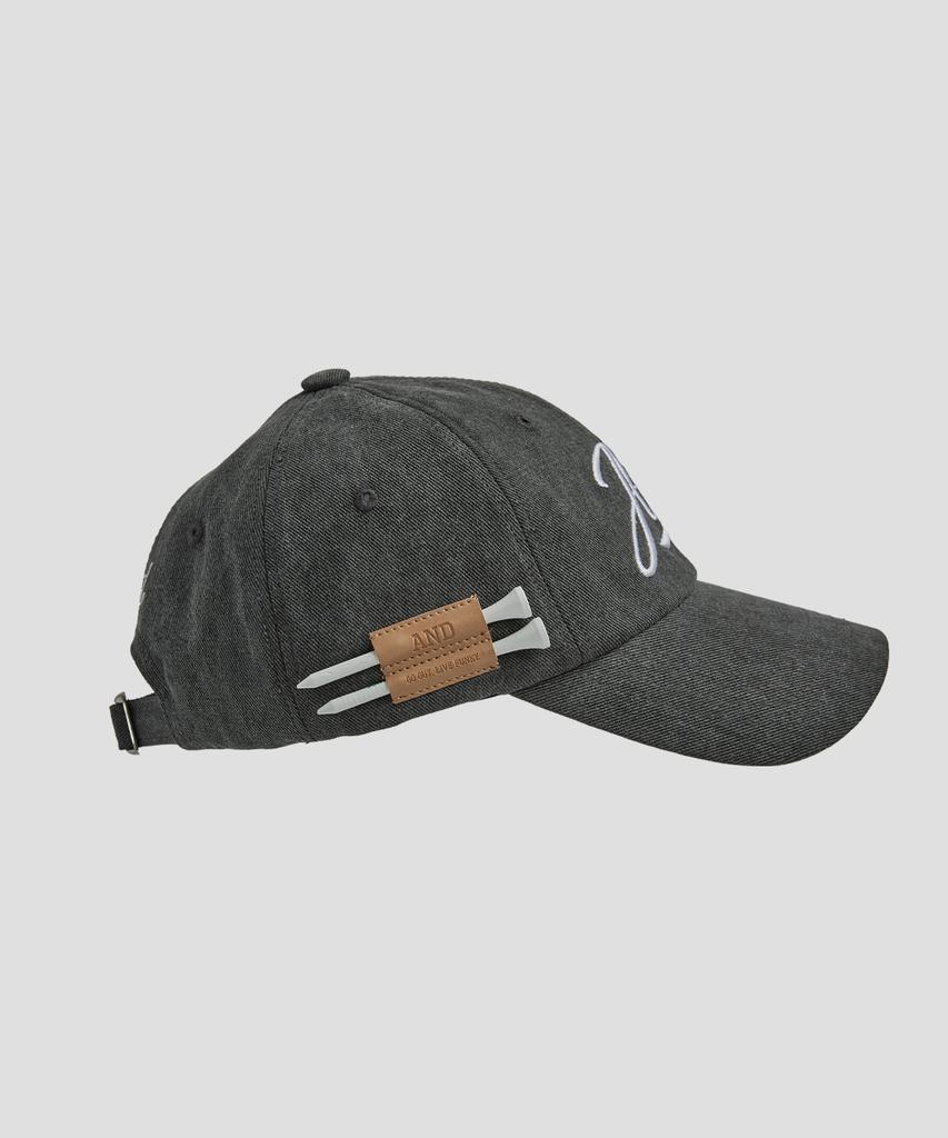 AND GOLF Pigment Ball Cap Dark Gray