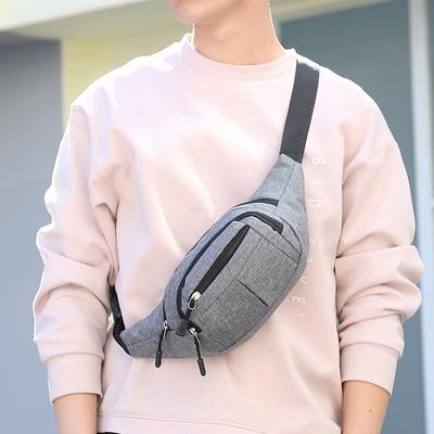 Ledvinka Pánská neformální taška Pánska taška cez rameno na hrudník Ľahká športová cestovná taška Pánsky cross-body batoh