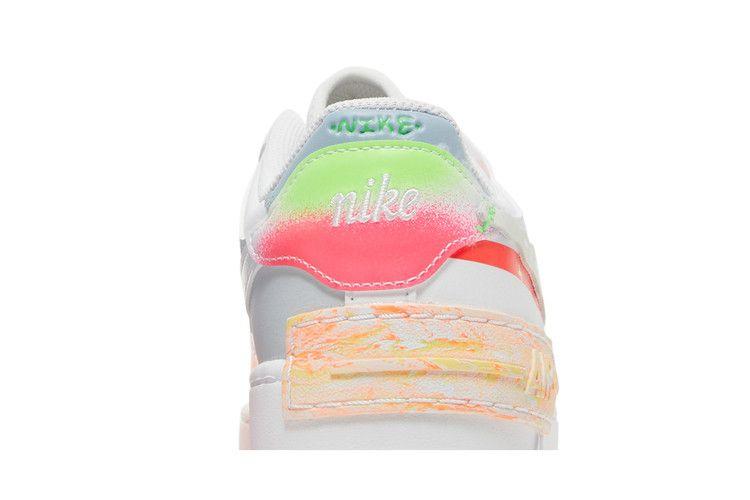 Women's Sneakers Nike Air Force 1 Low Shadow White Pink Orange (Women's) White/Pink/Orange-Green