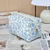 Large Capacity Little Bear Print Makeup Bag – Portable Girlish Polyester Toiletry Storage