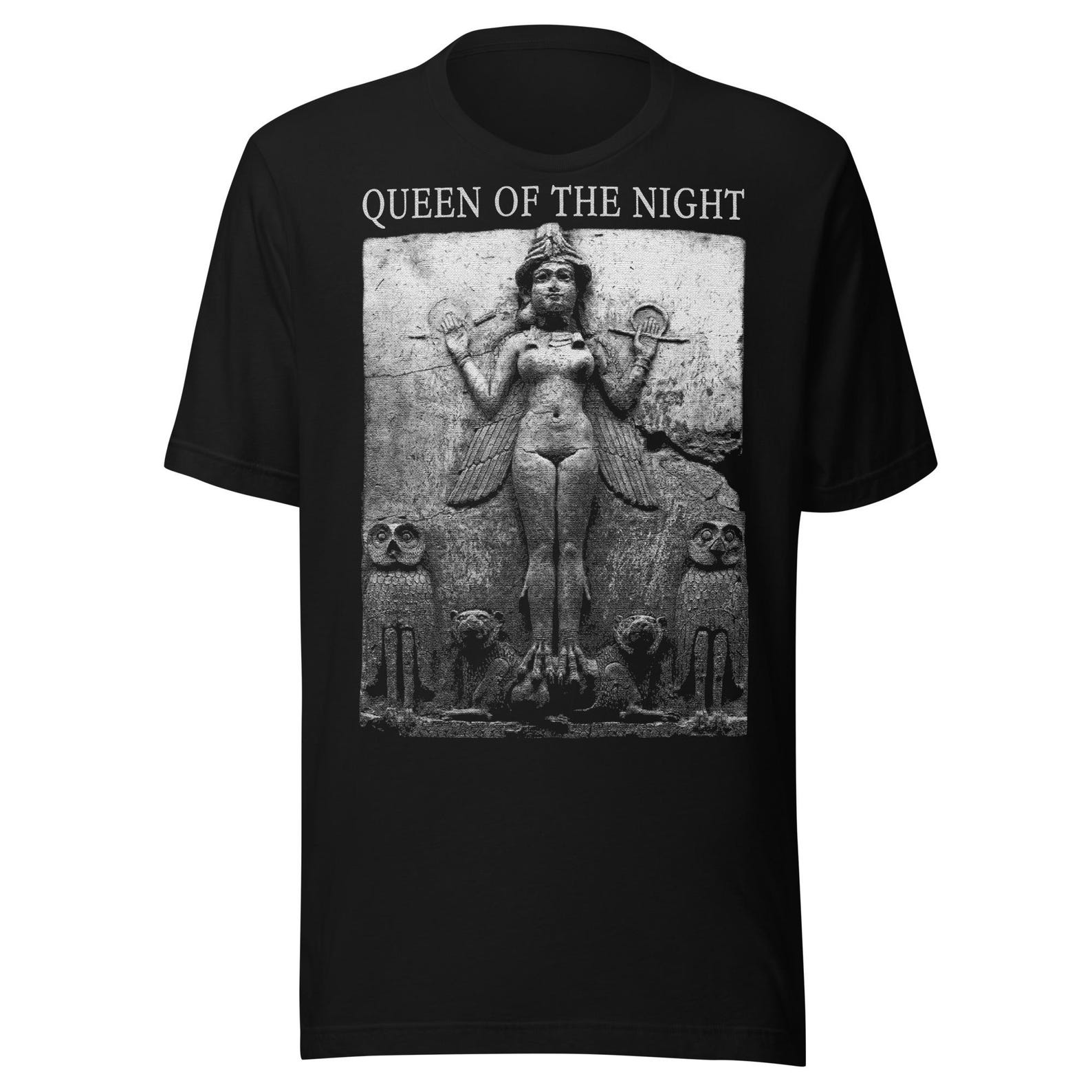Lilith Inanna Queen of the Night Gothic Ishtar Occult Pagan Goddess t-shirt 3XL