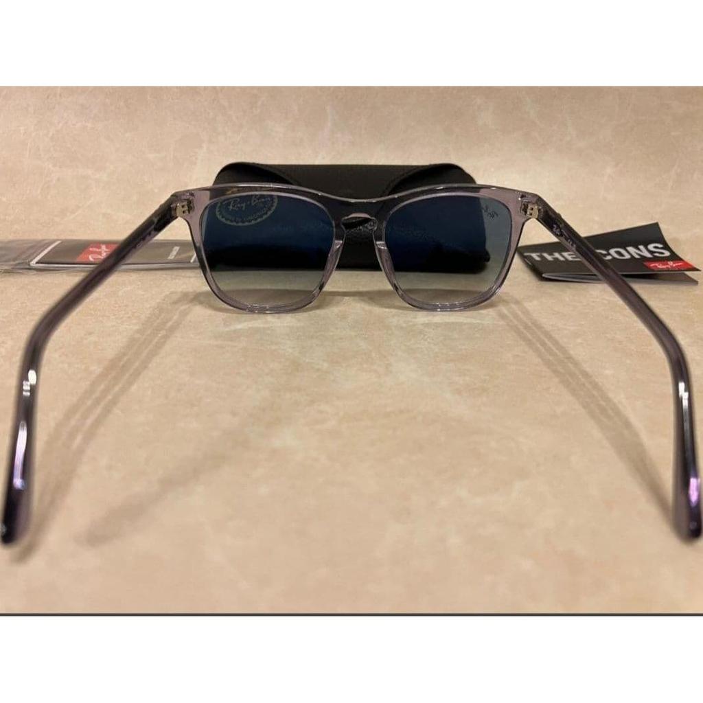 Used Ray-Ban Sunglasses Gradient Lens Clear Frame