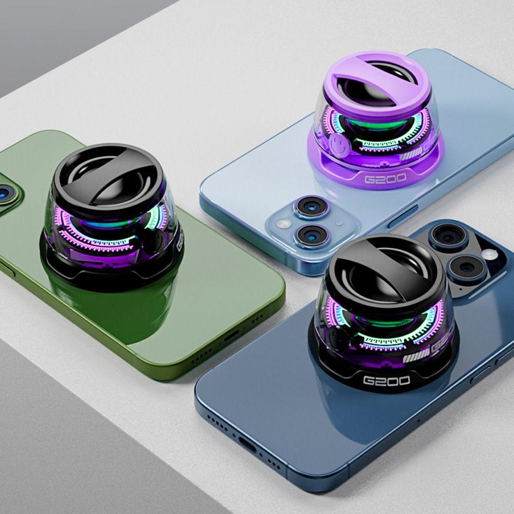 2-in-1 Phone Stand Magnetic Portable Subwoofer Music Player Mini Bluetooth Speaker  Travel Outdoor