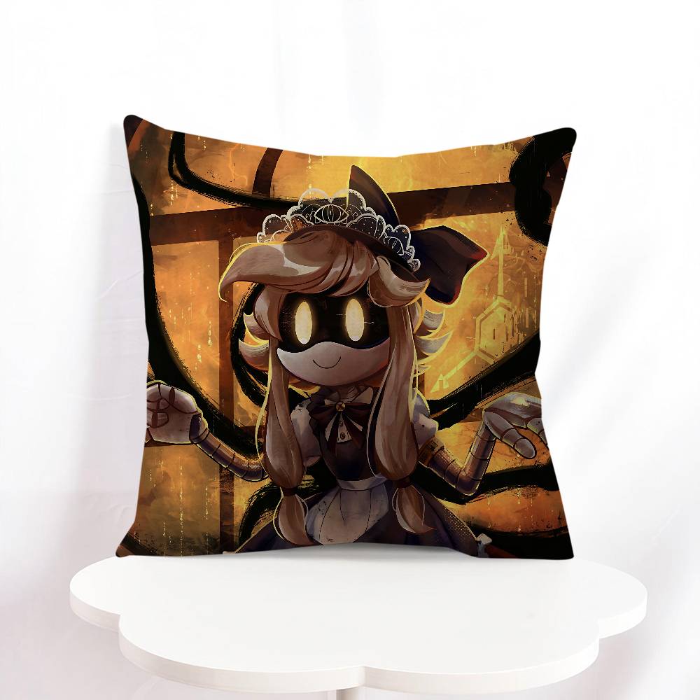 

M-murder Drones Pillow Covers Cartoon Sofa Decorative Home Double-sided Printing Short Plush Cute Cushion Cover 16x16Inch