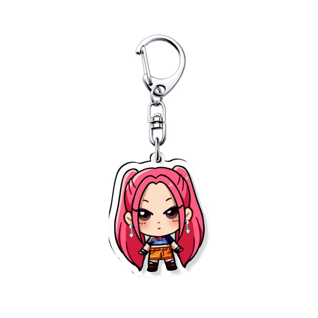 Acrylic Keychain Pendant – Cute Decorative Gift For Student Backpacks