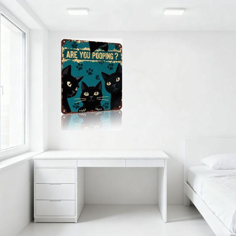 Stranger Things Blechschilder Custom Vintage Comedy Horror Film Plakette für Club Café Restaurant Man Cave Bar Heimdekoration