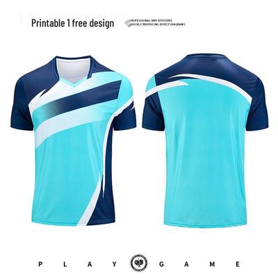 Chi Wu Unisex Breathable Short-Sleeve Sports Top