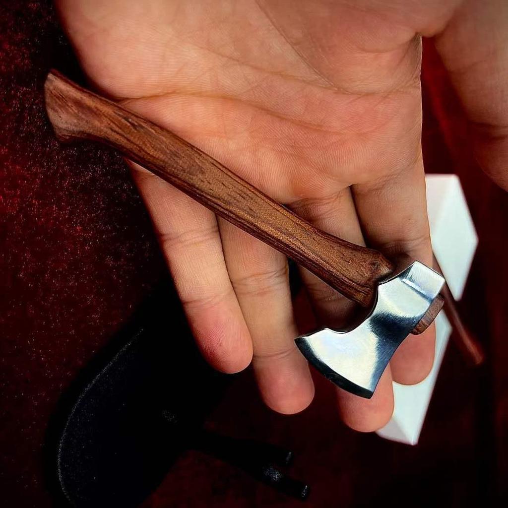 Mini Hatchet Multi-tool: Outdoor Mountaineering & Unboxing Gift Axe