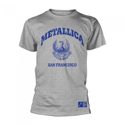 Metallica Unisex Yetişkin Kolej Armalı Tişört