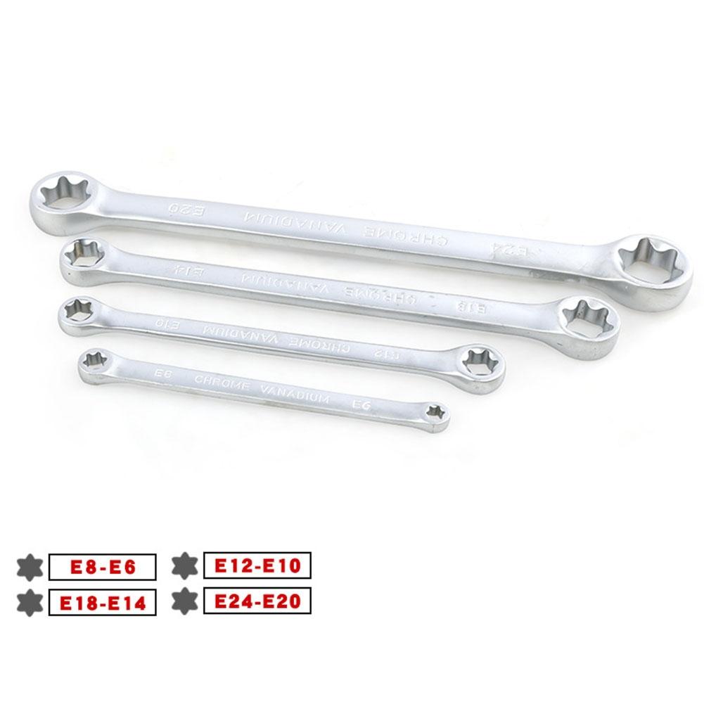 Construction Industry Double Torx Rust Treatment Star Wrench Spanner