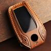 Leather Car LED Lcd Key Case Fob Cover for BMW 5 7 Series G12 G11 G30 G32 G31 I8 I12 I15 G01 X3 G02 X4 G05 X5 G07 X7 Accessories