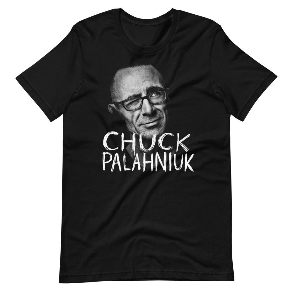 

Chuck Palahniuk Author Fan Art Graphic Tee Shirt Short-Sleeve Unisex T-Shirt 2XL