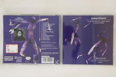 CD ANDREA CHIMENTI - La Maschera Del Corvo Nero E Altre  3000242 CONSORZIO PRODU 1997 Italy Rock Used