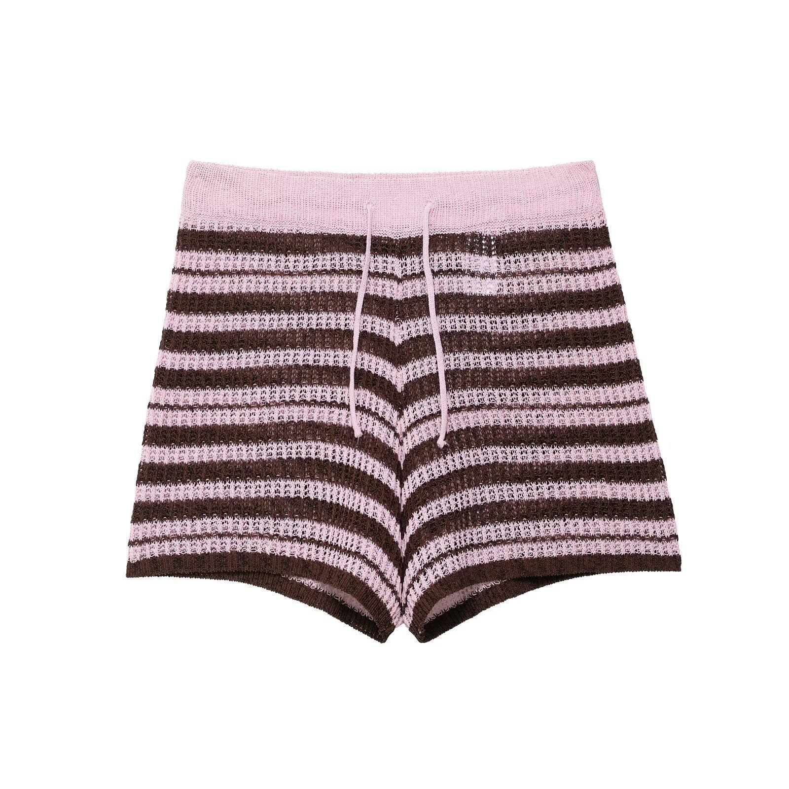 

ZR Женский летний модный комплект пиджака с лацканами и шорт 2025 Small