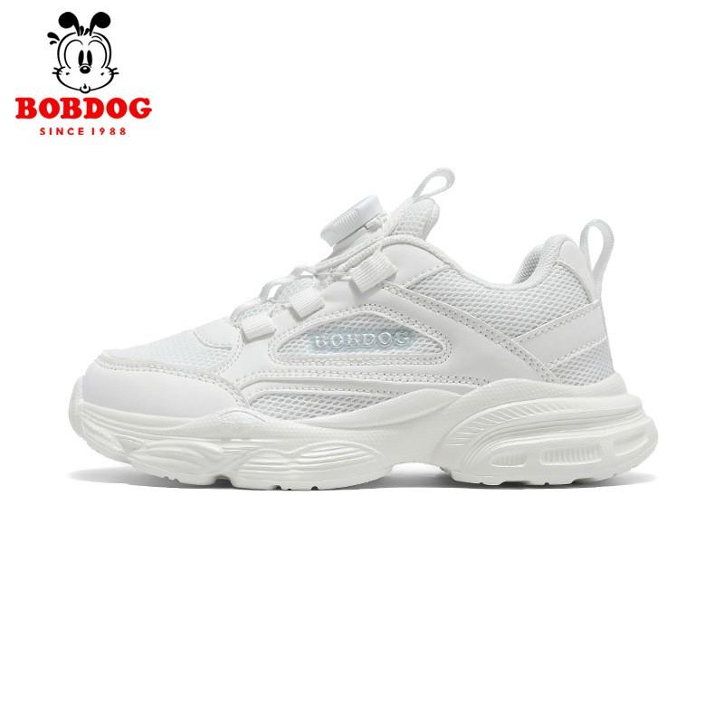 Kids White Mesh Sneakers Boys Girls Lightweight Breathable School Shoes Fall