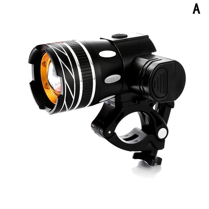 15000LM MTB T6 LED Rechargeable /& USB Bicycle Light Bike Front Headlight Set