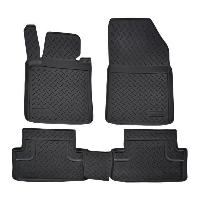Norm Liners | All-Season TPE Rubber Floor Mats For Peugeot 508 2011-2018