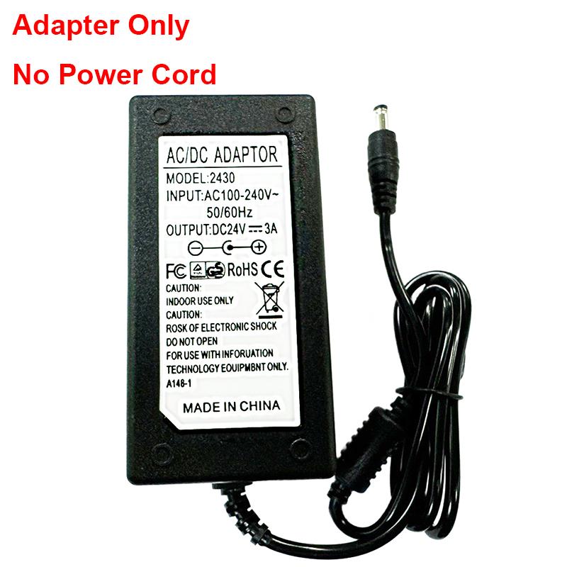 DC 24V 2A 3A 5A 6A Universal Adapter Power Supply Charger AC To DC Adapter Transformers For LED Light Strip Laptop EU US Plug