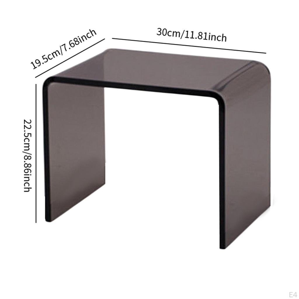 Acrylic End Table for Living Room And Office Use