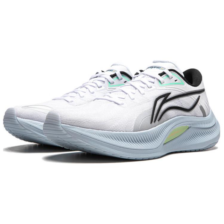Li Ning Yue Ying 4 Soft Bounce Grip Stability Support Shock Absorption Non-Slip Wear-Resistant Breathable Rebound Low-Top Running Shoes ARHU022-1