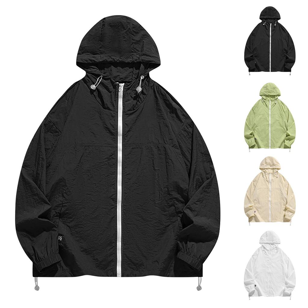 Męska i damska odzież przeciwsłoneczna, taka sama letnia sportowa outdoorowa lekka oddychająca antyultrafioletowa odzież chroniąca skórę zacieniająca przed słońcem