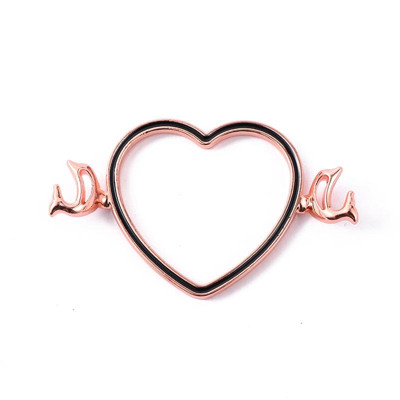 1PC Metal Wax Seal Mold for 1 Inch Stamp, 8 Shape Metal Molds for Gift Wrapping, Wedding Invitations, Envelopes, Cards