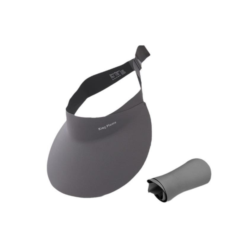 Spring and summer large brim sun protection sun hat UV protection empty top hat foldable non-marking sun protection hat female sunshade