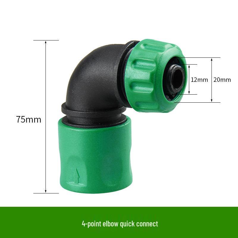 Garden Quick-Connect Water Hose Joint and Car Wash Gun Nipple