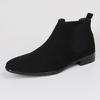 Men's Square Toe Chelsea Ankle Boots - Versatile Fashion Short Boots