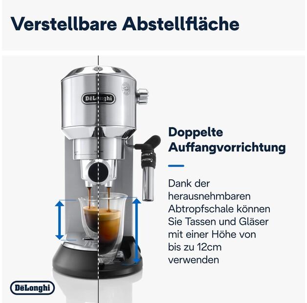 Кофеварка DeLonghi EC 685.M Dedica