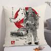 Classic Movie GGhostbusters Cushion Cover Natural Linen Organic Fabric DoubleSided Printing Sofa Home Decor Gift Pillow Case