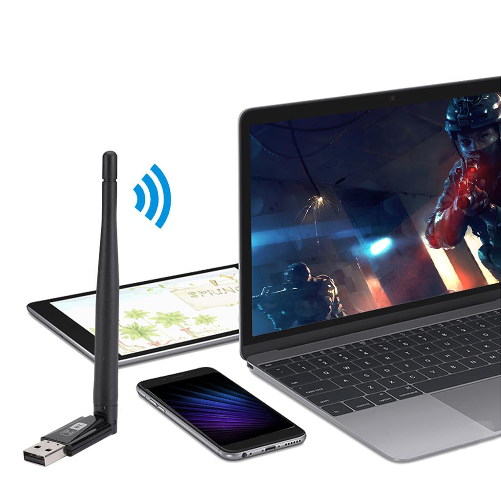 RTL8821CU 600M Treiberfrei Dualband PC Wireless LAN Karte für USB Bluetooth Adapter