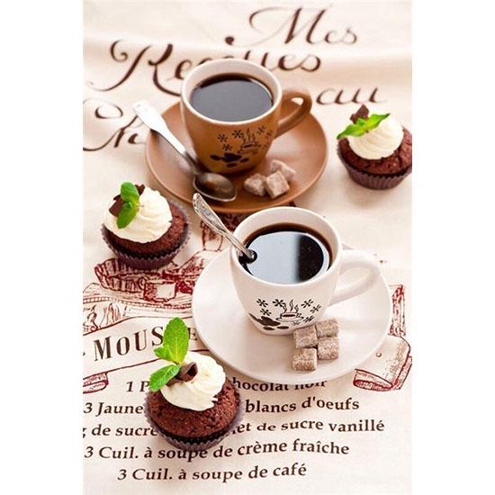 

Huacan Алмазная вышивка Кофе Полный дисплей Алмазная мозаика Пейзаж Алмазная картина Квадратные стразы Искусство 20*30 cm