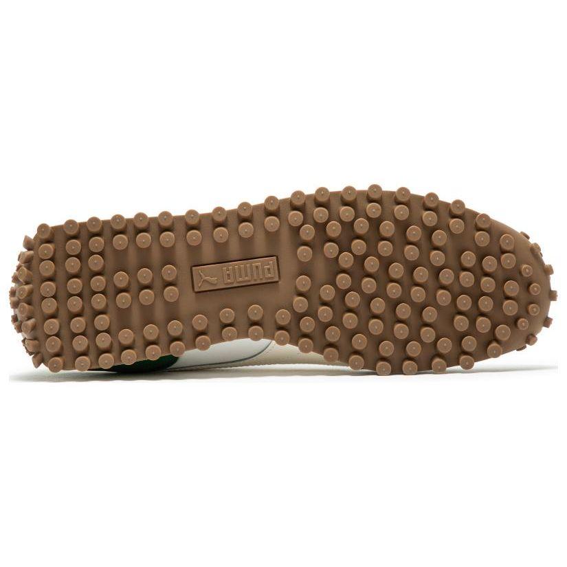 Puma Fast Rider Dream Fabric Leather Nylon Casual Versatile Low-Top Lifestyle Shoes Unisex Sneaker White Gray Green 393993-02