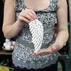 Angel Wing Decor Handcrafted 18 Cm
