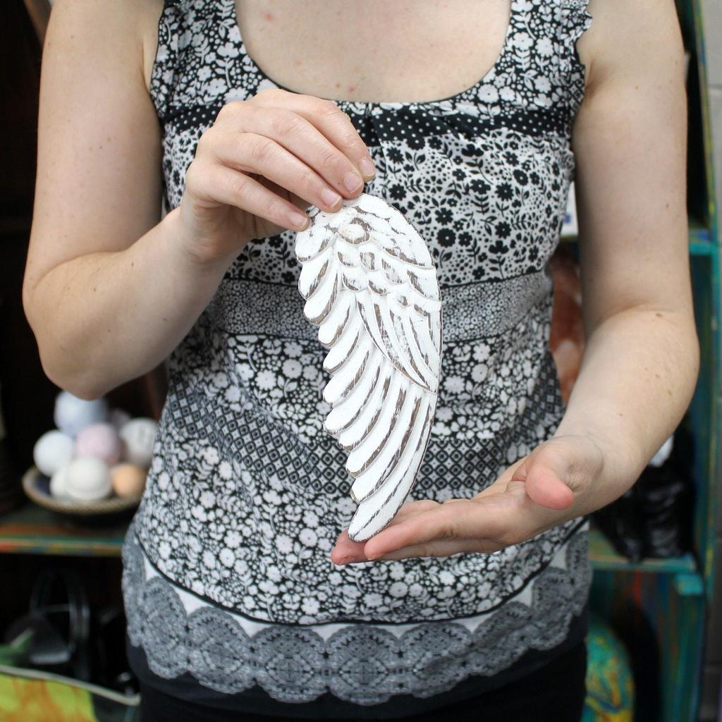 Angel Wing Decor Handcrafted 18 Cm