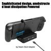 Gp-810 Game Console Charging Stand Base Handheld Bracket Compatible For Steam Deck Dock With Anti-slip Silicone Pad