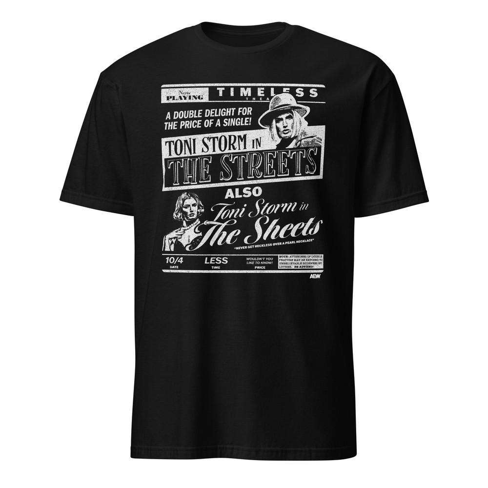 Toni Storm  Double Delight Official AEW TShirt Unisex T-Shirt XXXL