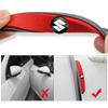 4Pcs Rubber Anti Collision Strip Car Door Rearview Mirror Protector Stickers For Suzuki Swift Vitara Jimny Samurai Baleno Kaiser
