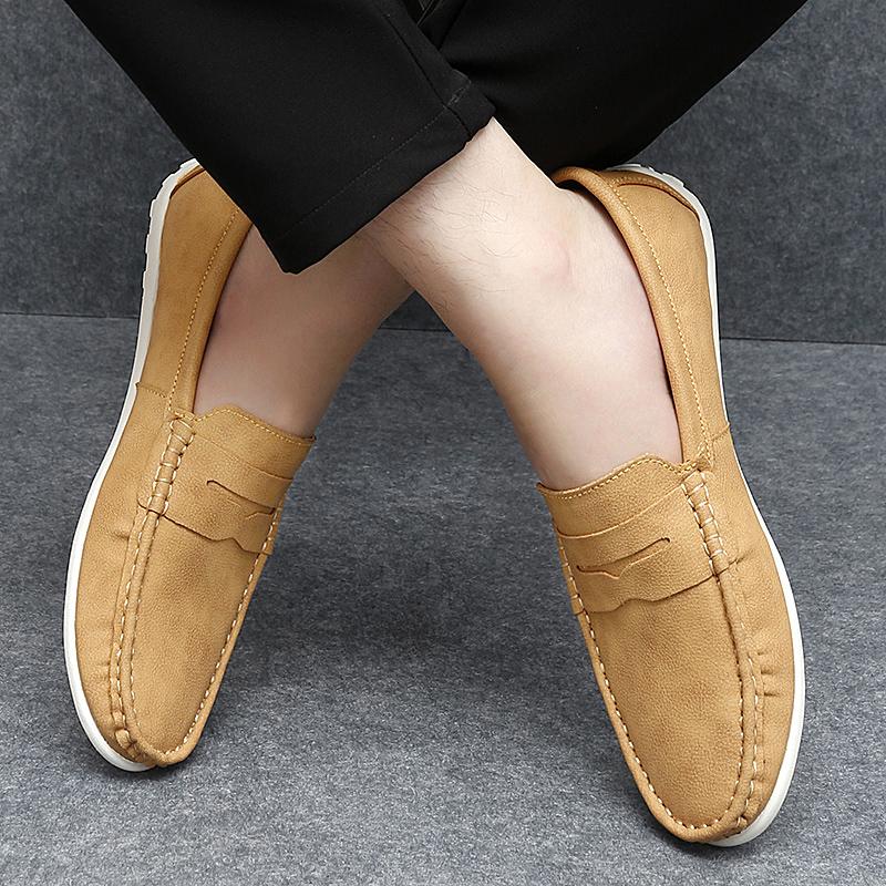 Plus Size Freizeitschuhe Herren Loafer Bequeme Herren Fahrschuhe Mokassins Herren Flats Schuhe