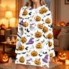 Women's Halloween Printed Long Sleeve Hoodie Casual Fashion Pullover Top